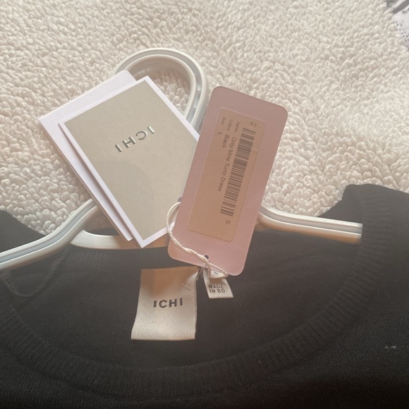 Black Ichi Only Mine Tunic Dress - Picture 2 of 5